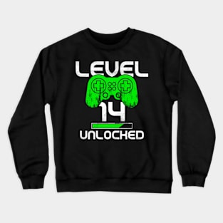 Level 14 Unlocked Crewneck Sweatshirt